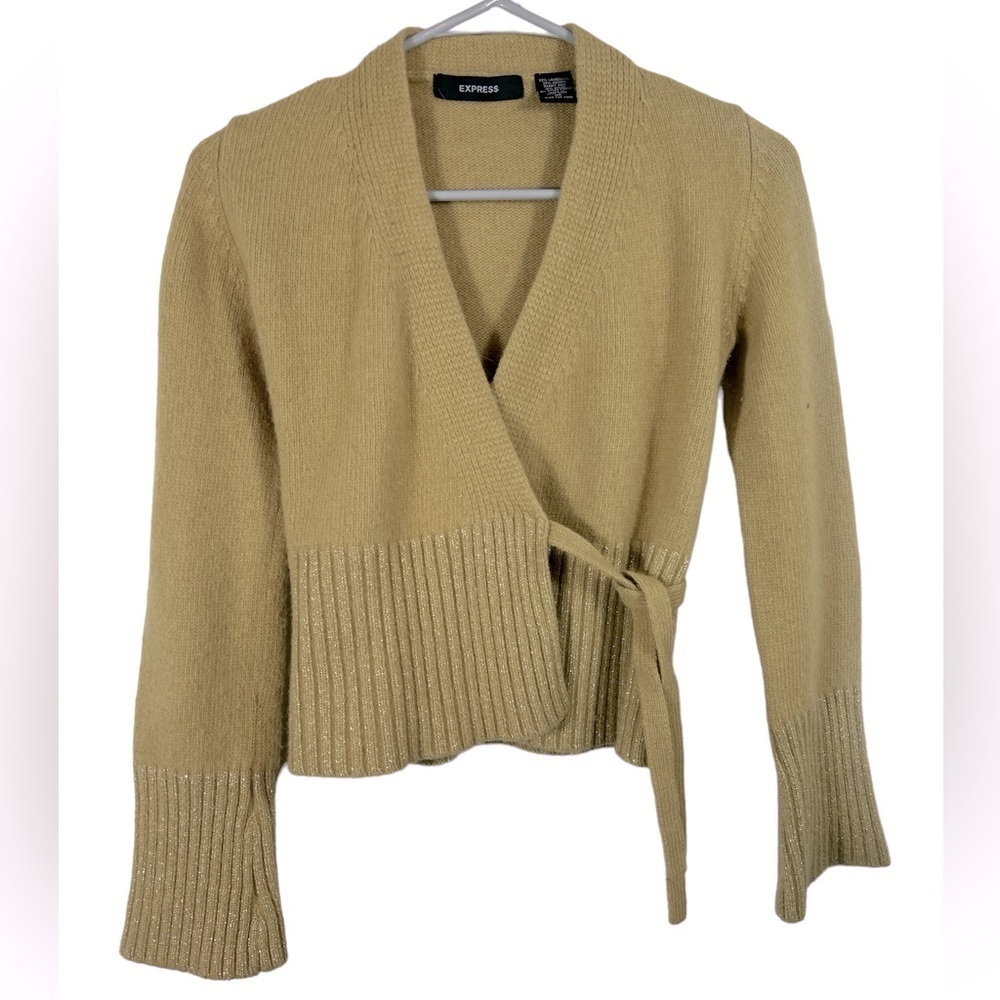 Express Tan Sweater Size Women's Size XS